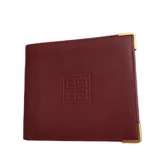 Vintage Givenchy Bordeaux Smooth Leather Bi-Fold Wallet - Picture 16 of 16